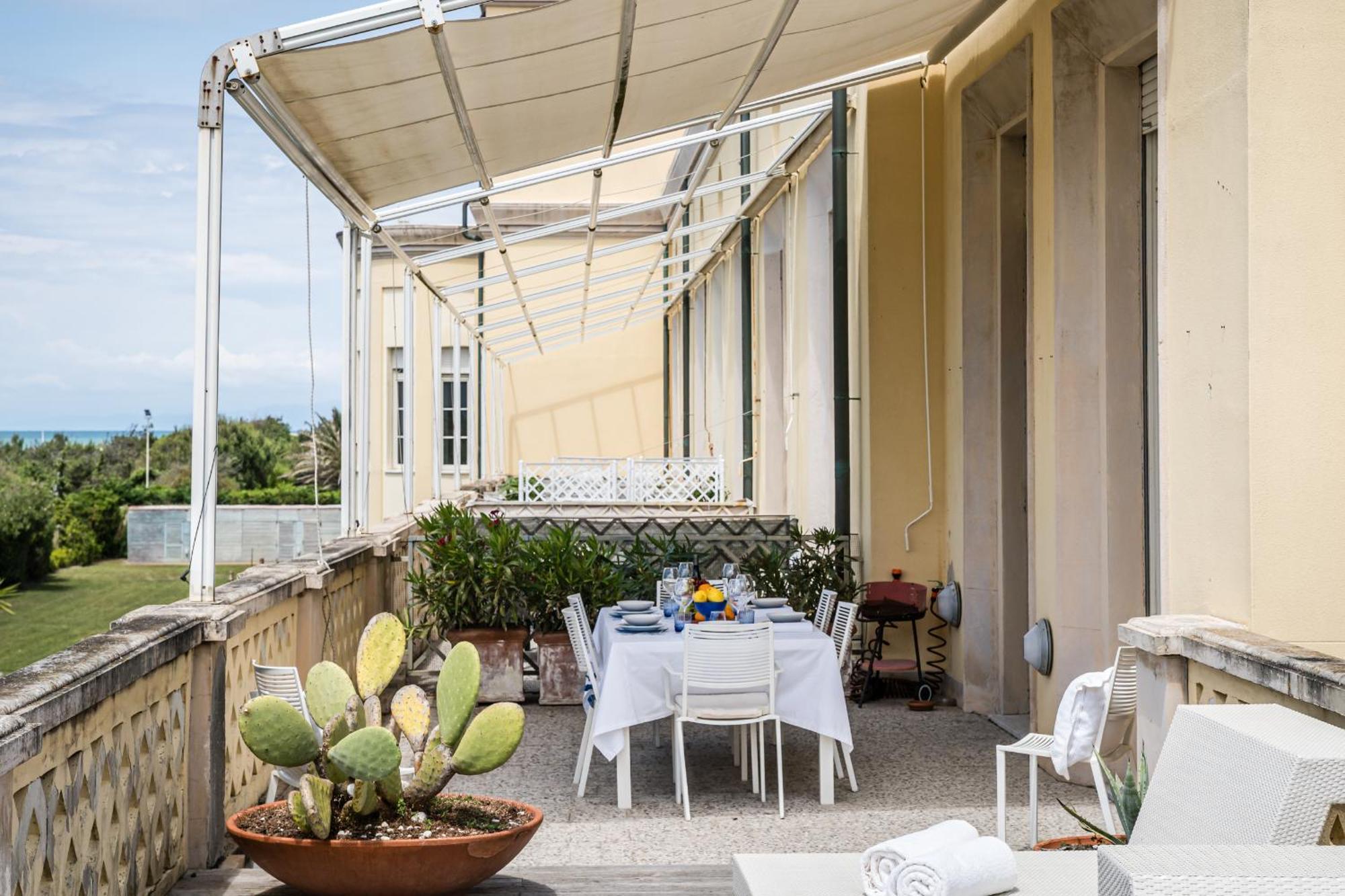 Вилла Amazing Sea View Flat Тиррения Экстерьер фото
