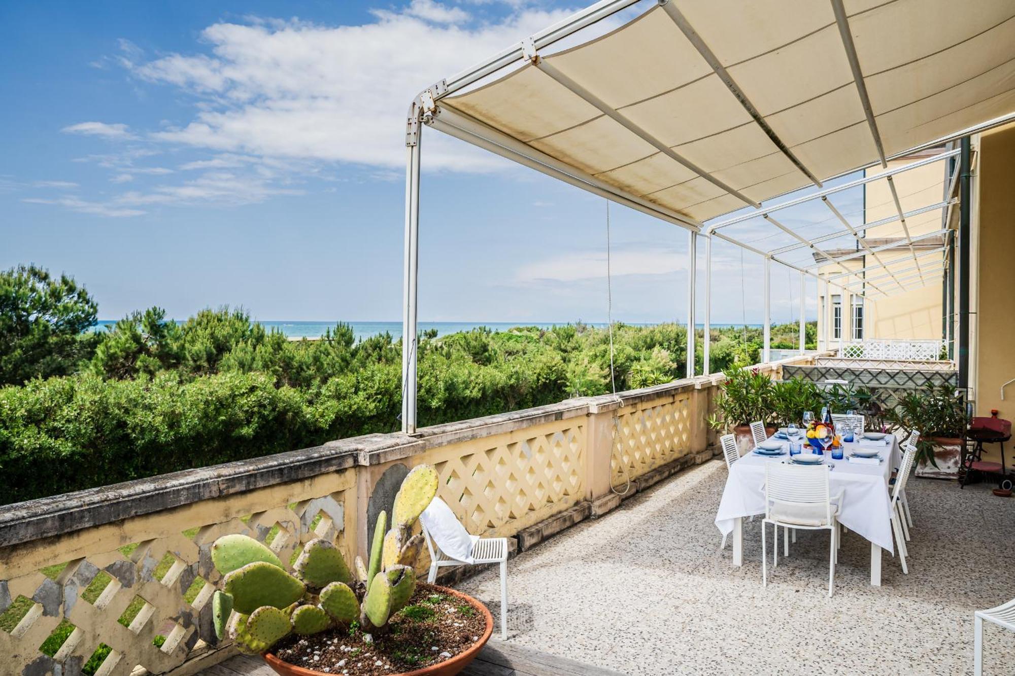 Вилла Amazing Sea View Flat Тиррения Экстерьер фото