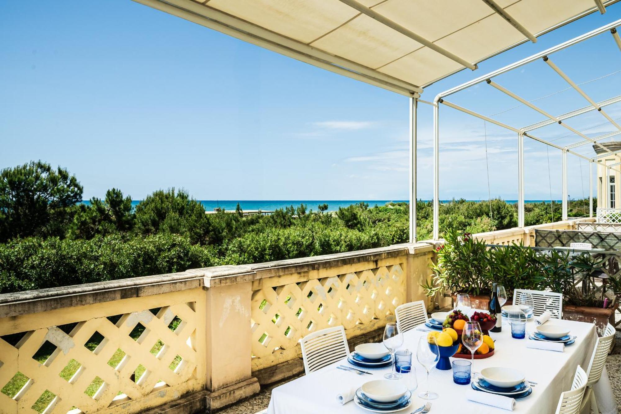 Вилла Amazing Sea View Flat Тиррения Экстерьер фото