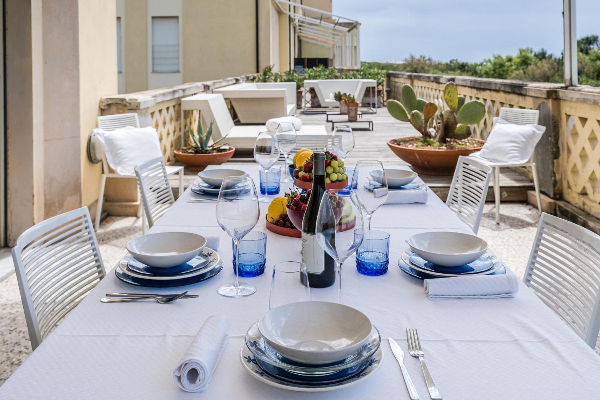 Вилла Amazing Sea View Flat Тиррения Экстерьер фото