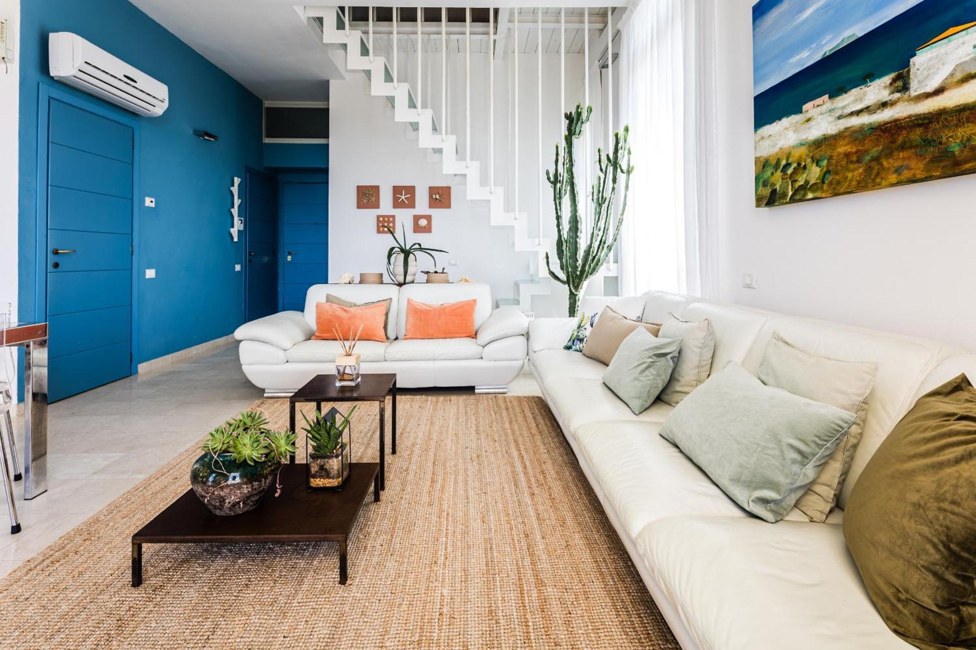 Вилла Amazing Sea View Flat Тиррения Экстерьер фото
